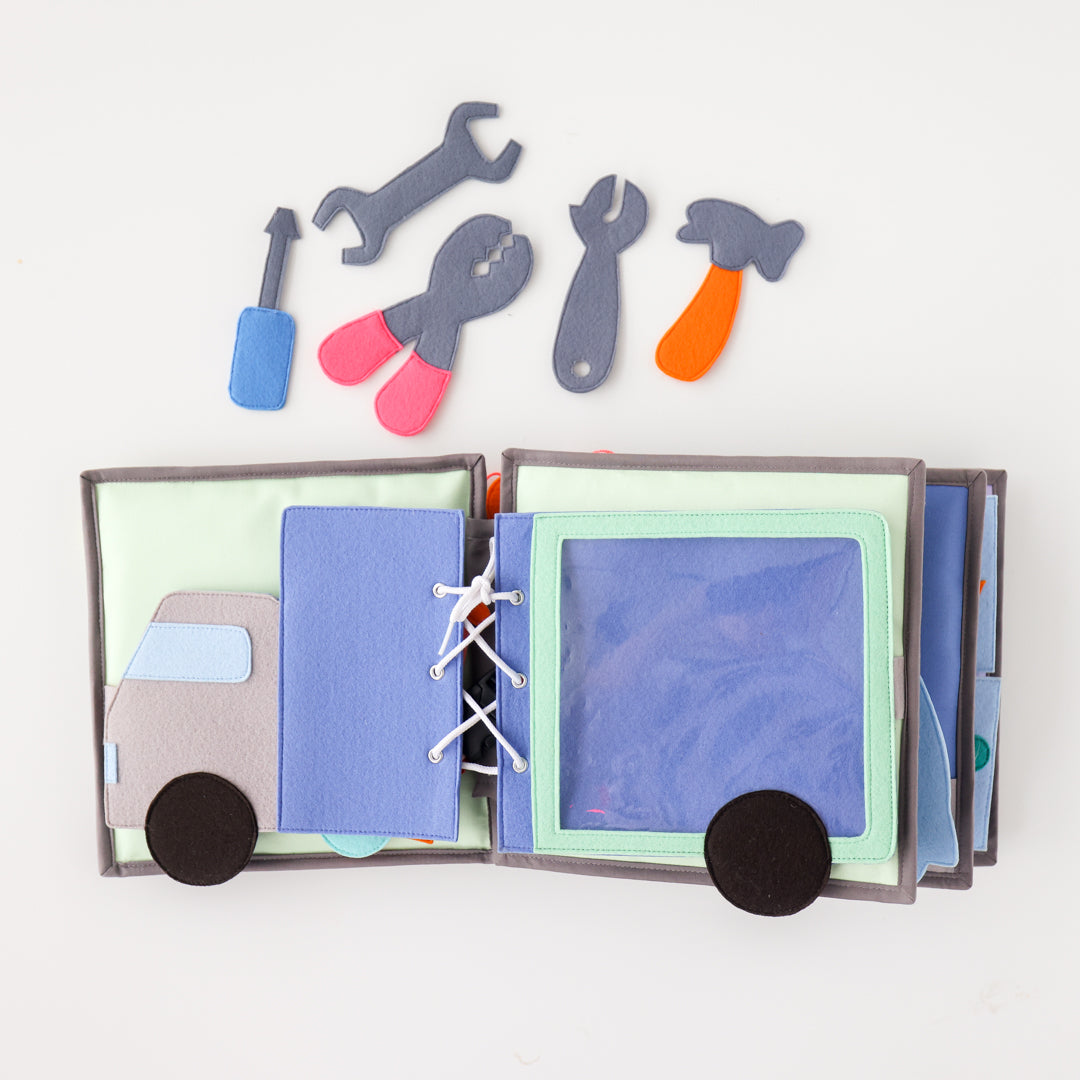 Little Mechanic Creative Play Quiet Book